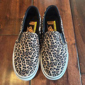 Vans Leopard Slip-On Shoes